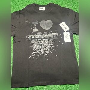 Spider Black Graphic T-Shirt